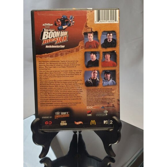 Tony Hawks Boom Boom Huck Jam DVD Movies North America Tour - Picture 2 of 3